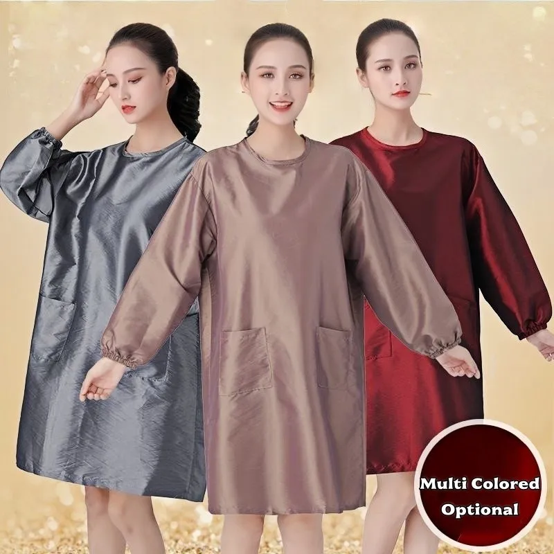 Waterproof Breathable NonStick Hair SPA Robe HairCutting Apron Barber Shop Specific Accessories Tools Nail Salon Beauty Workwear
