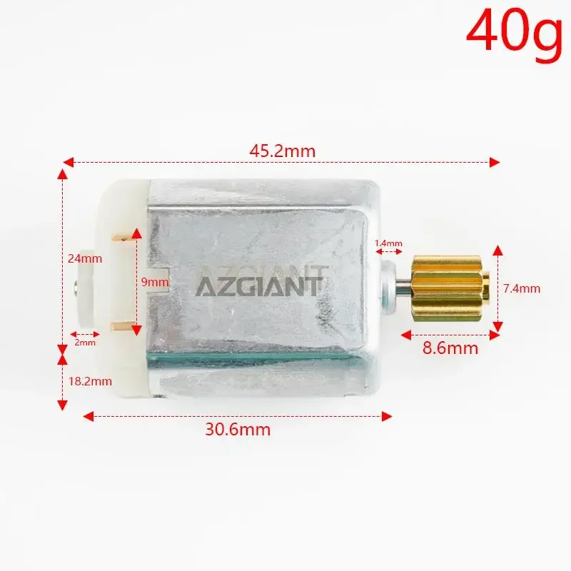 AZGIANT For Seat Leon 2005-2012 Door Lock Repair Motor FC-280 High Speed Professional Quiet Operation Car Accessory