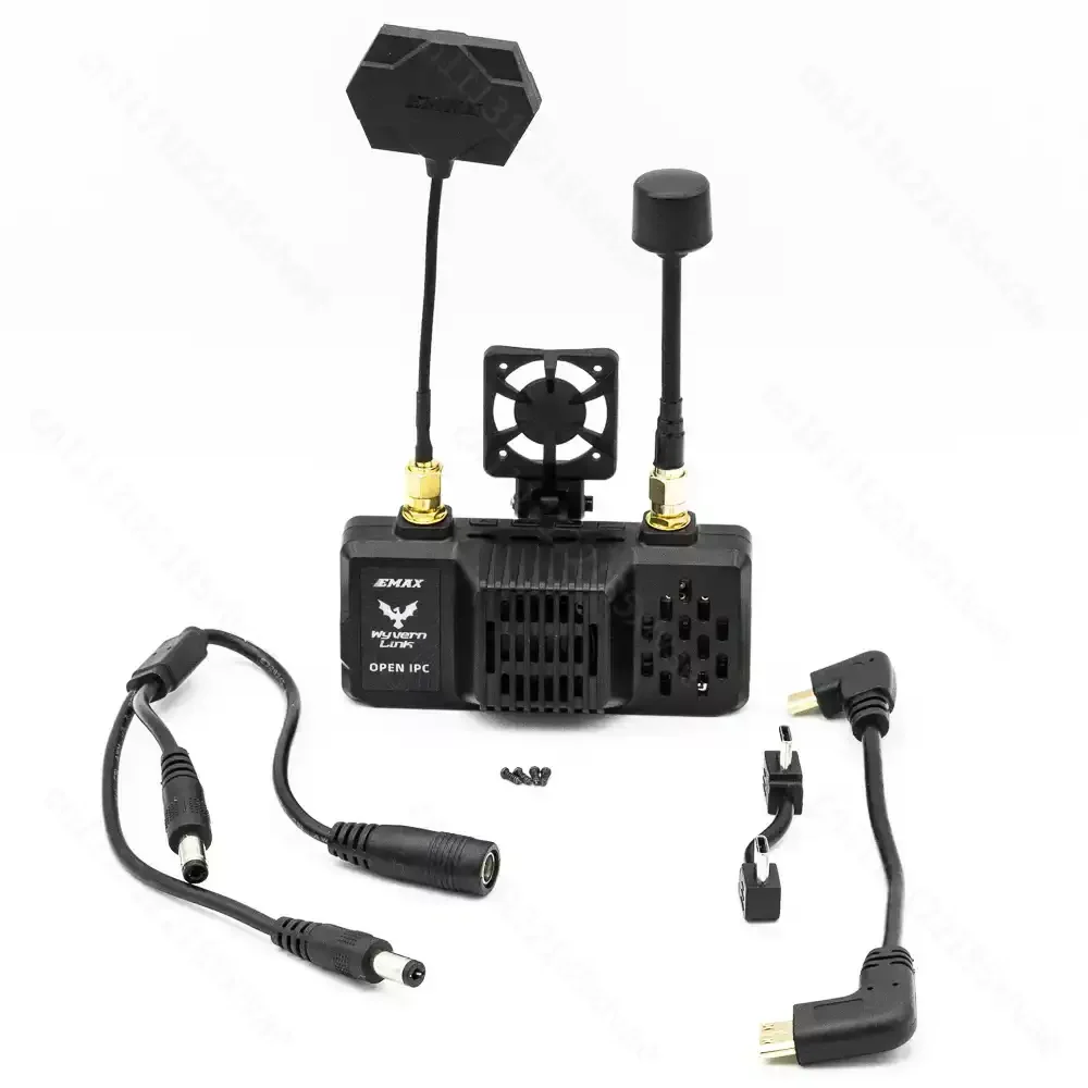 EMAX Official OpenIPC Wyvern Link 800mw VTX Aluminum OpenIPC VRX Digital HD Video Transmitter Receiver For FPV Drone Racing