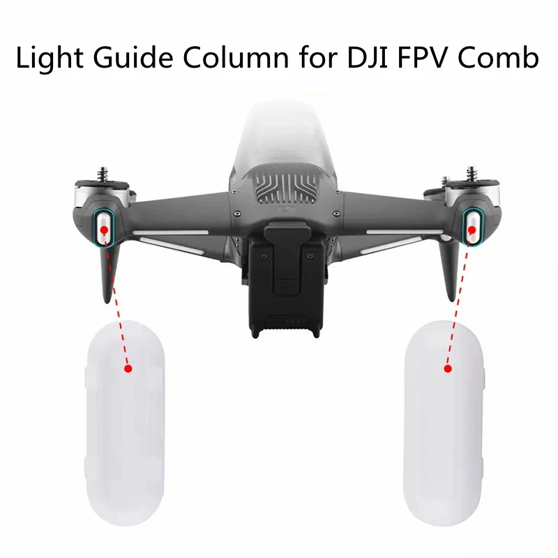 1PC Aircraft Heading Light Guide Column for DJI FPV Combo Replacement Repair Parts for DJI FPV Drone Accessories