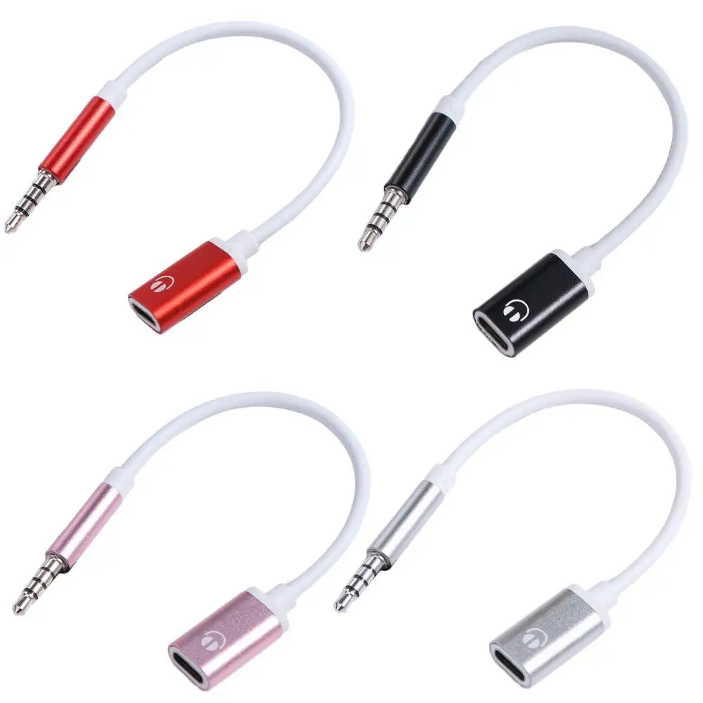 3.5mm Male 3.5mm Male Type-c Female Converter Headphone Converter Aux Cable Type-C To 3.5mm Jack Converter Type C Female