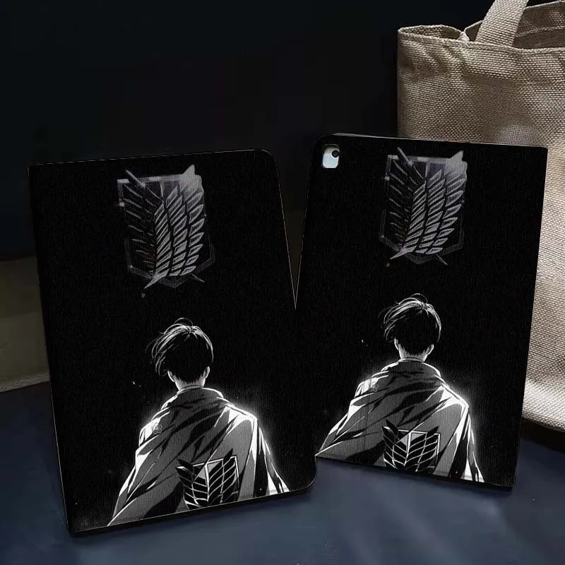 Anime Attack on Titan Logo Tablet Case For Apple iPad Air Pro mini 1 2 3 4 5 6 7 8 9 11 M2 M3 M5 M4 5th 6th 7th 10th 11th Gift