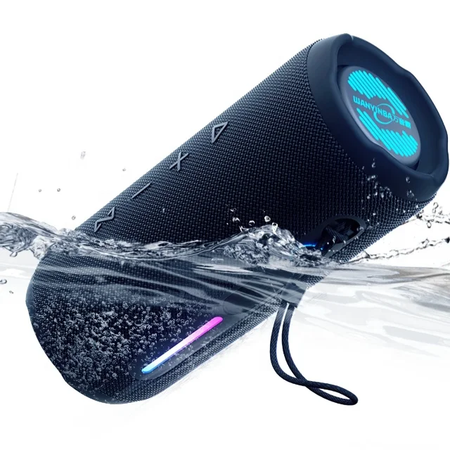 M6 30W High Quality Portable  Subwoofer Hopestar Speaker  360° Surround Sound IP67 Waterproof Dustproof RGB LED 4000mah