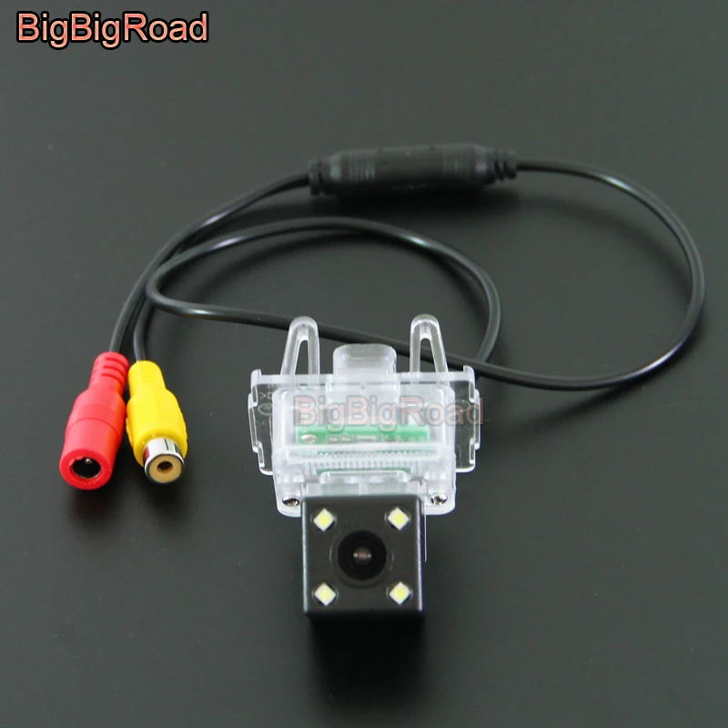 BigBigRoad For Mercedes Benz C Class W205 2014 2015 2016 / RCA & Original Screen Compatible Car Rear View Back Up Reverse Camera