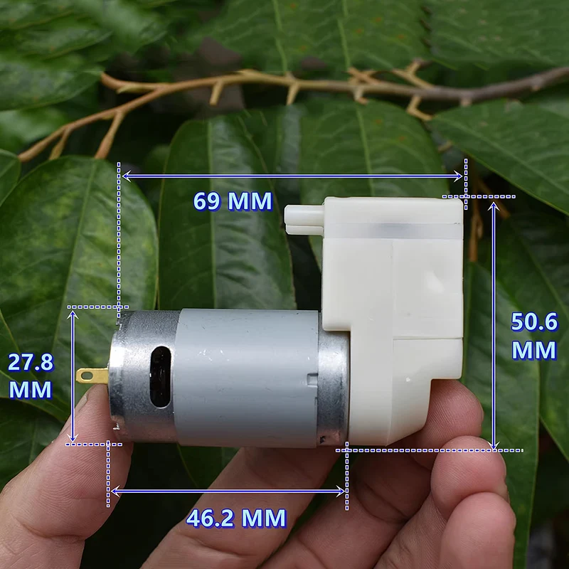 S395D6-VP DC 12V-24V Large Suction Mini 395 Vacuum Air Pump Negative Pressure Pump DIY Packer Machine Extraction Pump
