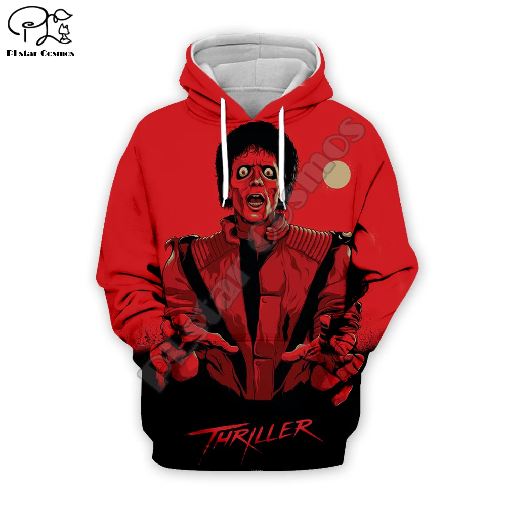 PLstar Cosmos Michael Jackson/Halloween horror 3D Printed Hoodie/Sweatshirt/Jacket/Mens Womens hip hop apparel