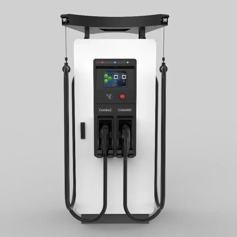 AC DC Car Charging Station GBT 30KW 90KW Portable Intelligent EV Charger Wifi APP Fixed Home Electric Vehicle Charging Wallbox