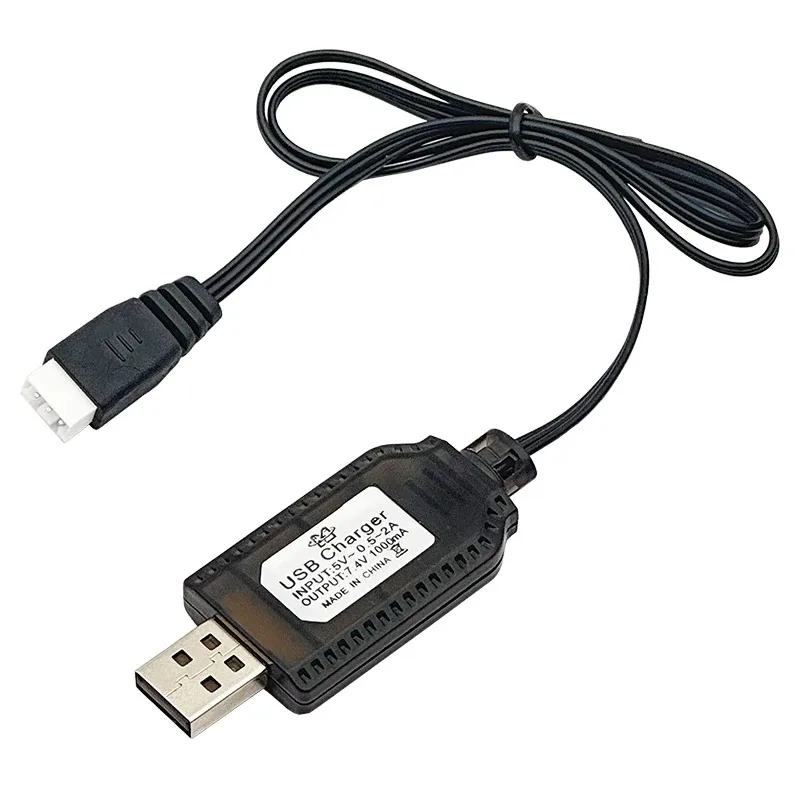 XH-3P 7.4V 1000mA Li-ion Battery USB Charger Toy Remote Controller Rechargeable Li-ion Battery Charger Intelligent IC Protection