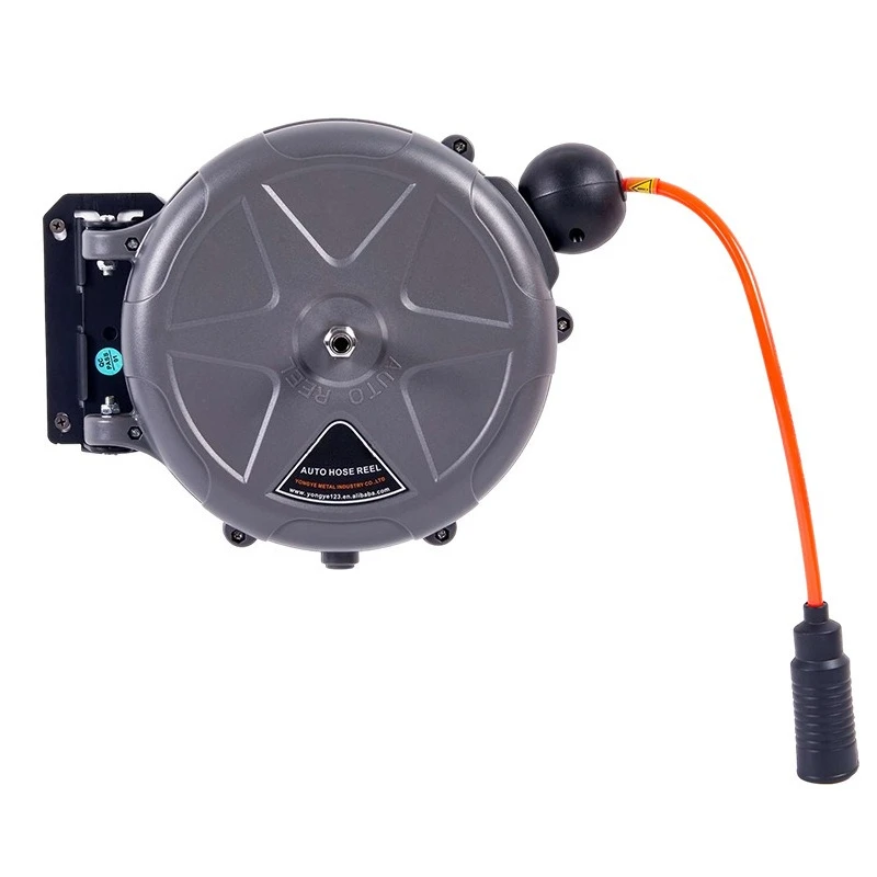 Automatic telescopic air drum reel car beauty shop auto repair workshop tools air drum tube car beauty