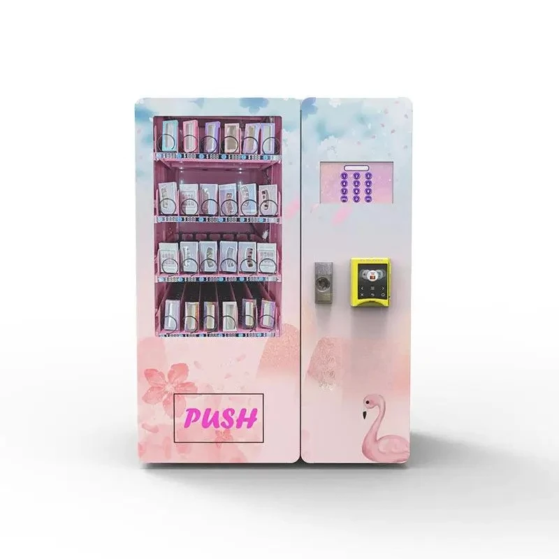 Desktop model, dynamic beauty, outer makeup, automatic sales, makeup machine, self-vending machine, wearing nail products