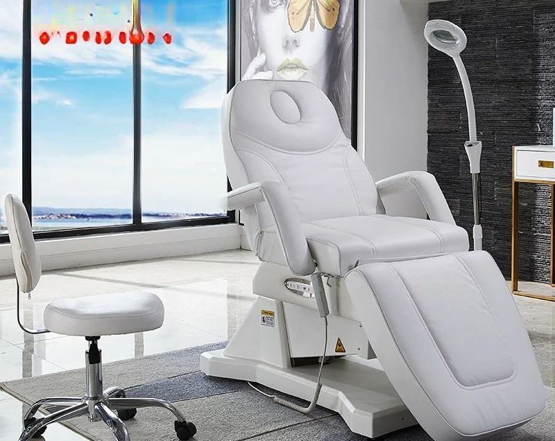 Electric beauty bed automatic lifting tattoo tattoo embroidery eyelash medical beauty folding beauty salon special