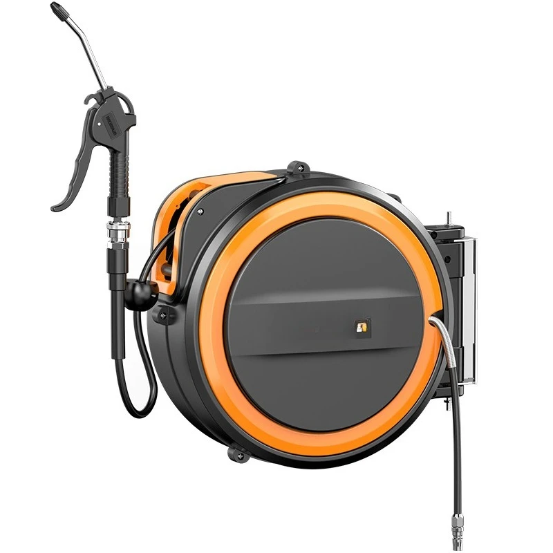 automatic telescopic auto repair trachea clip bobbin reel electric drum water drum car beauty
