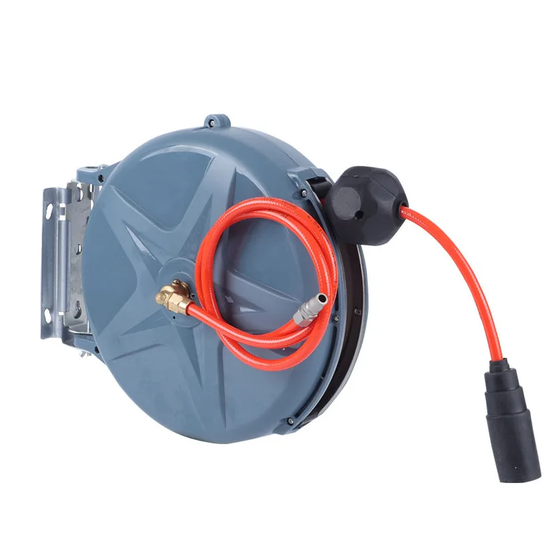 Air drum automatic contraction trachea reel, car beauty reel
