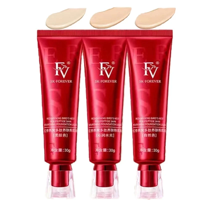 FV Foundation Skin-Nourishing Liquid Foundation Long-lasting Concealer Oil Control SK Makeup