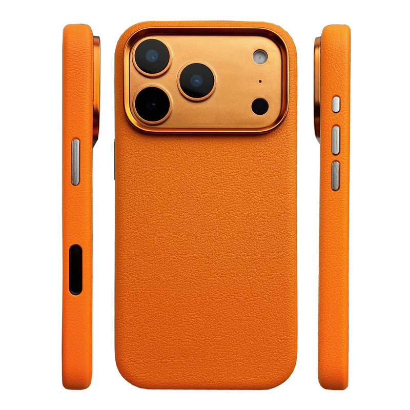 Active Touch Camera Button for MagSafe Armor Phone Case For iPhone 17 17Pro Max Air Magnetic Alloy Lens Wireless Charging Cover