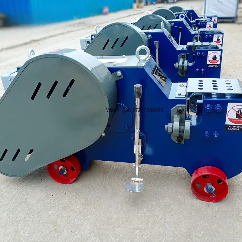 Super Quality Reinforcing Steel Cutter High Efficiency Iron Steel bar Rebar Cutting Machine Equipments