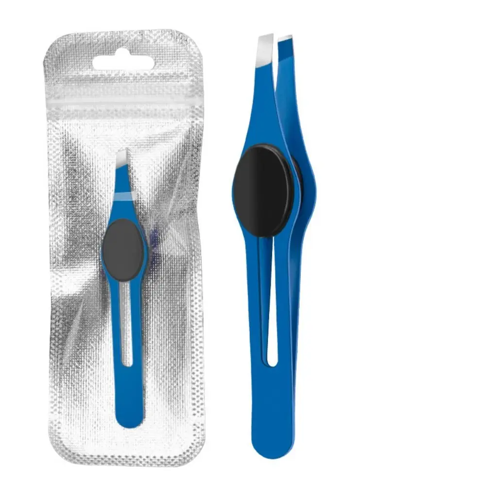 Fine Hair Beauty Eyebrow Tweezer Makeup Tool Professional Hairs Puller Removal Slanted Eye Brow Clip Women