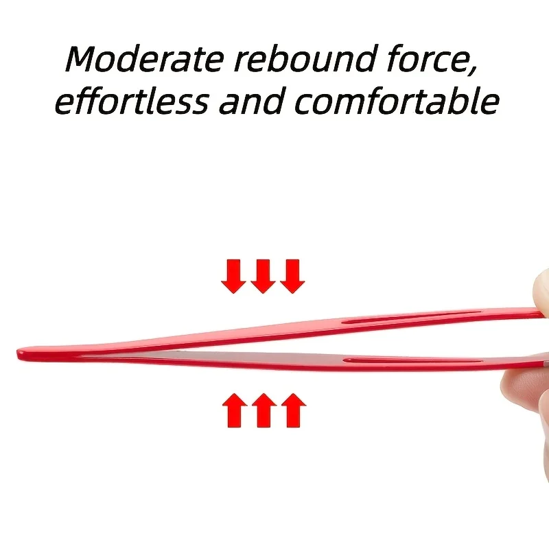 Tight-Fit Slant Tip Tweezers Compatible for Eyebrows Mustache Hair Removal Facial Grooming Precision Painless Tweezers