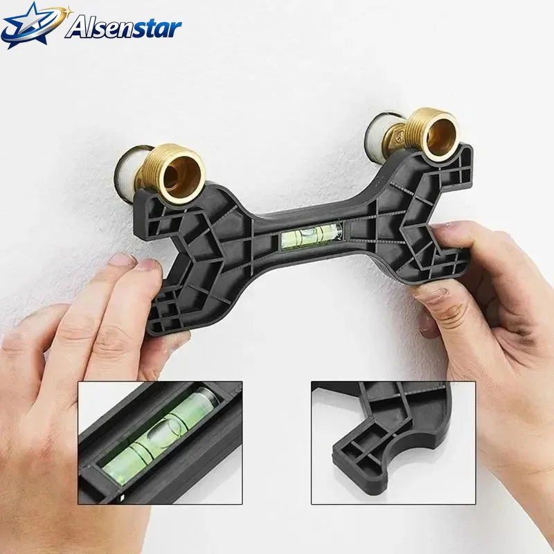 1PC multifunctional double headed wrench for repairing household water pipes and pipe tools with horizontal manual faucet wrench