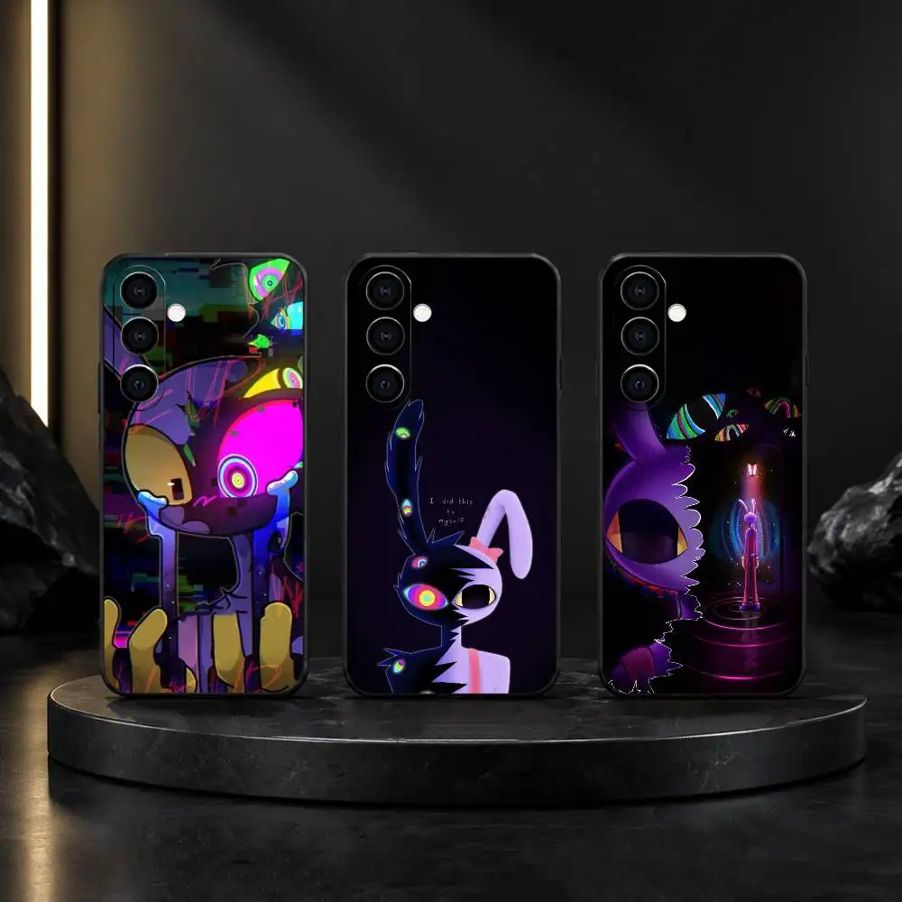 Amazings Digital C-Circus Jax Phone Case For Samsung GalaxyA13,21s,22,31,32,52,53,71,72,73,Soft Black Cover