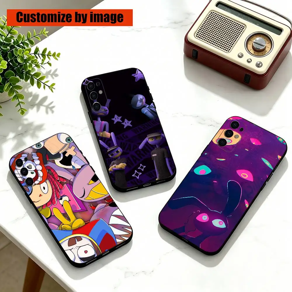 Digital C-Circus Web Series Cartoon Jax PhoneCase For SamsungS25,S24,S21,S22,S23,S30,Ultra,S20,Plus,Fe,Soft Silicone Black Cover