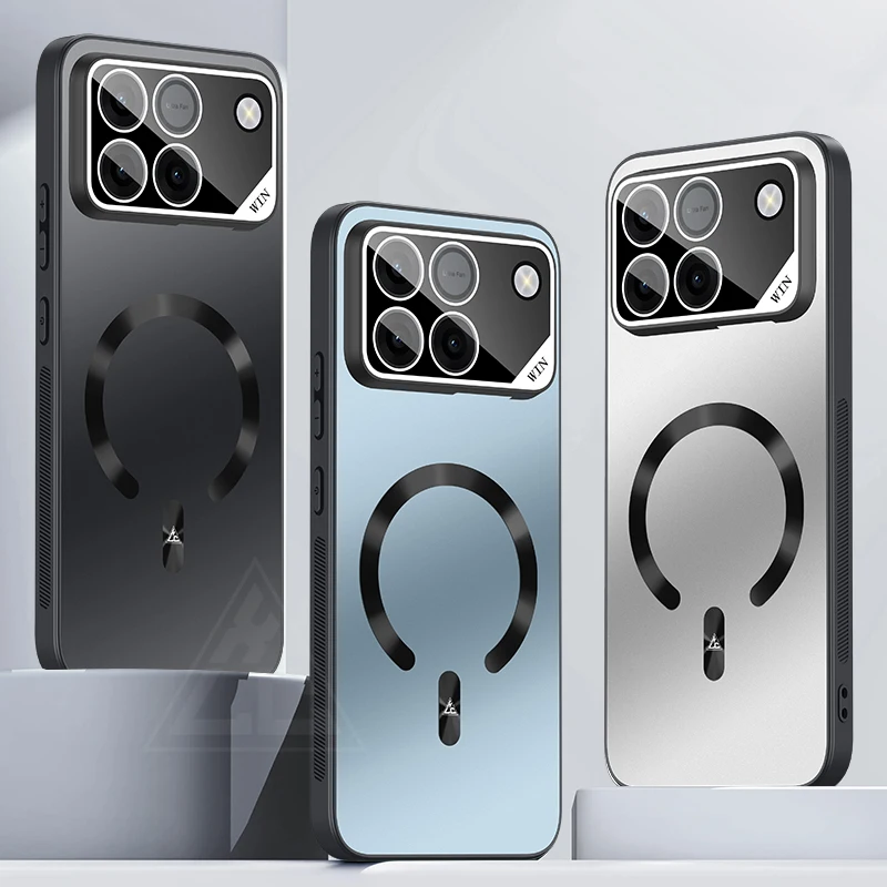 Cooling Magnetic Case For Honor WIN And WIN RT Camera Lens Film Protection for Wireless Charging Shockproof Back Cover
