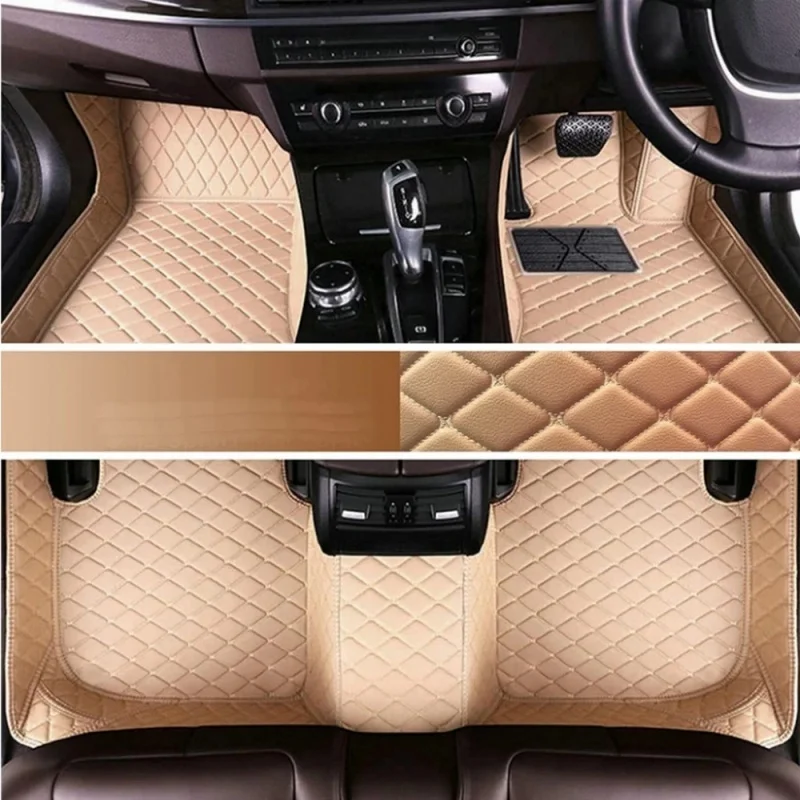 Custom For Forthing S50EV/SX6/F600/S500/CM7 Sedan SUV MPV 5/7‑Seat 2018‑2026 PU All Weather Car Floor Mats Accessories LHD/RHD