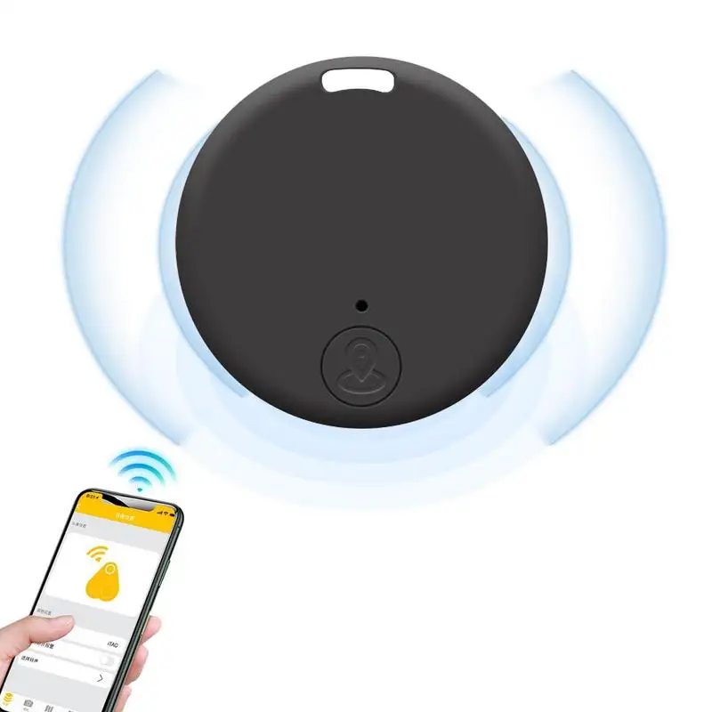 Mini GPS Locator AntiLost Alarm Wallet Keychain Smart Tag Blue-tooth Compatible Tracer Keychain Dog Pet Child Tracker Key Finder
