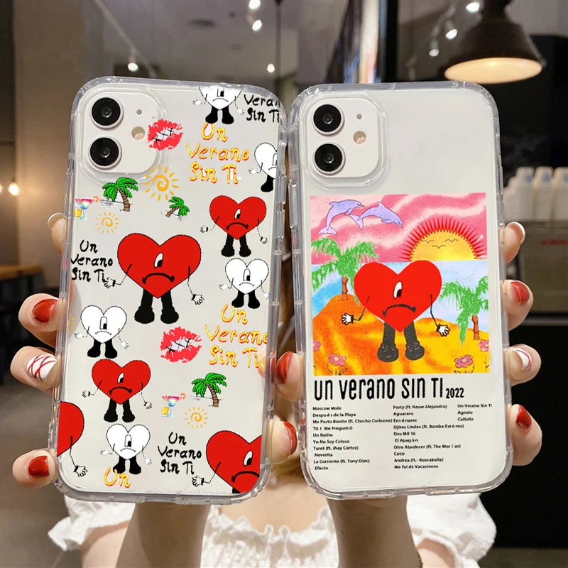 Yo Perreo Sola Bad Bunny Maluma Phone Case For iPhone 17 16 15 11 12 13 14 Pro Max Mini 7 8 Plus 17E SE Soft Transparent Cover