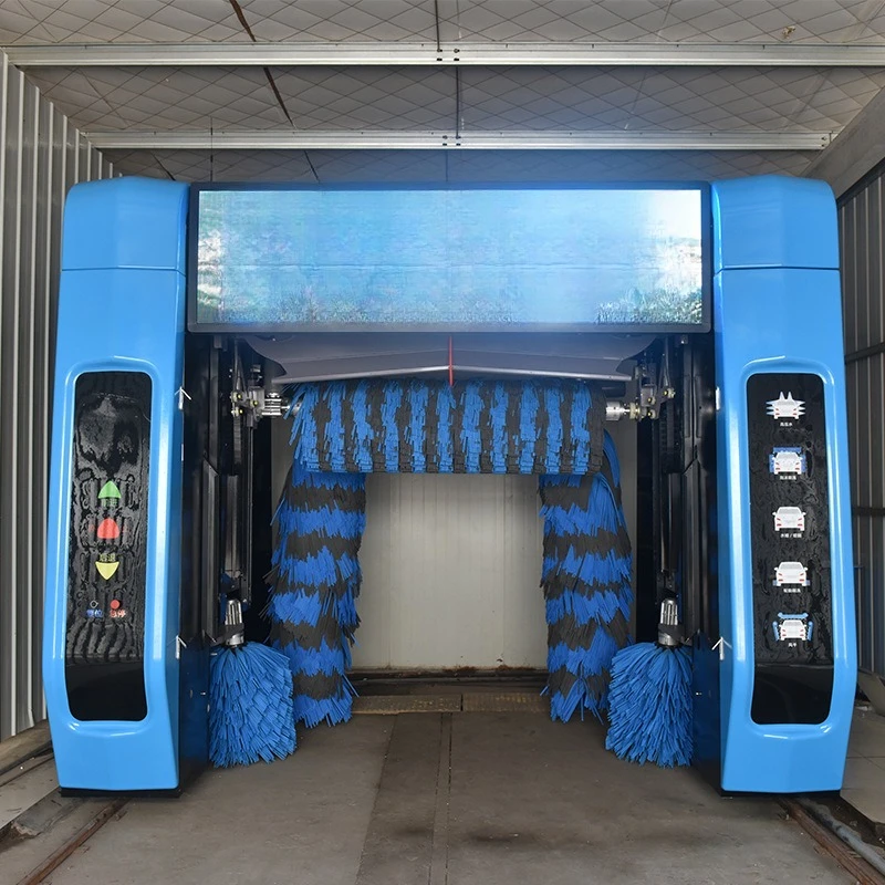 Unattended car washing machine, gas station, car washing equipment all-in-one machine, automatic car beauty store