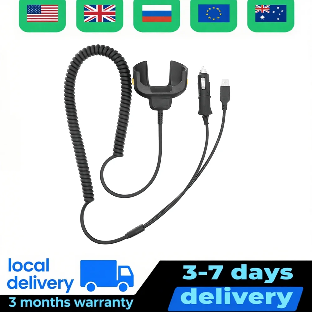 CHG-TC7X-CLA1-01 USB & Vehicle Car Charger Cable for Zebra TC70 TC75 TC72 TC77