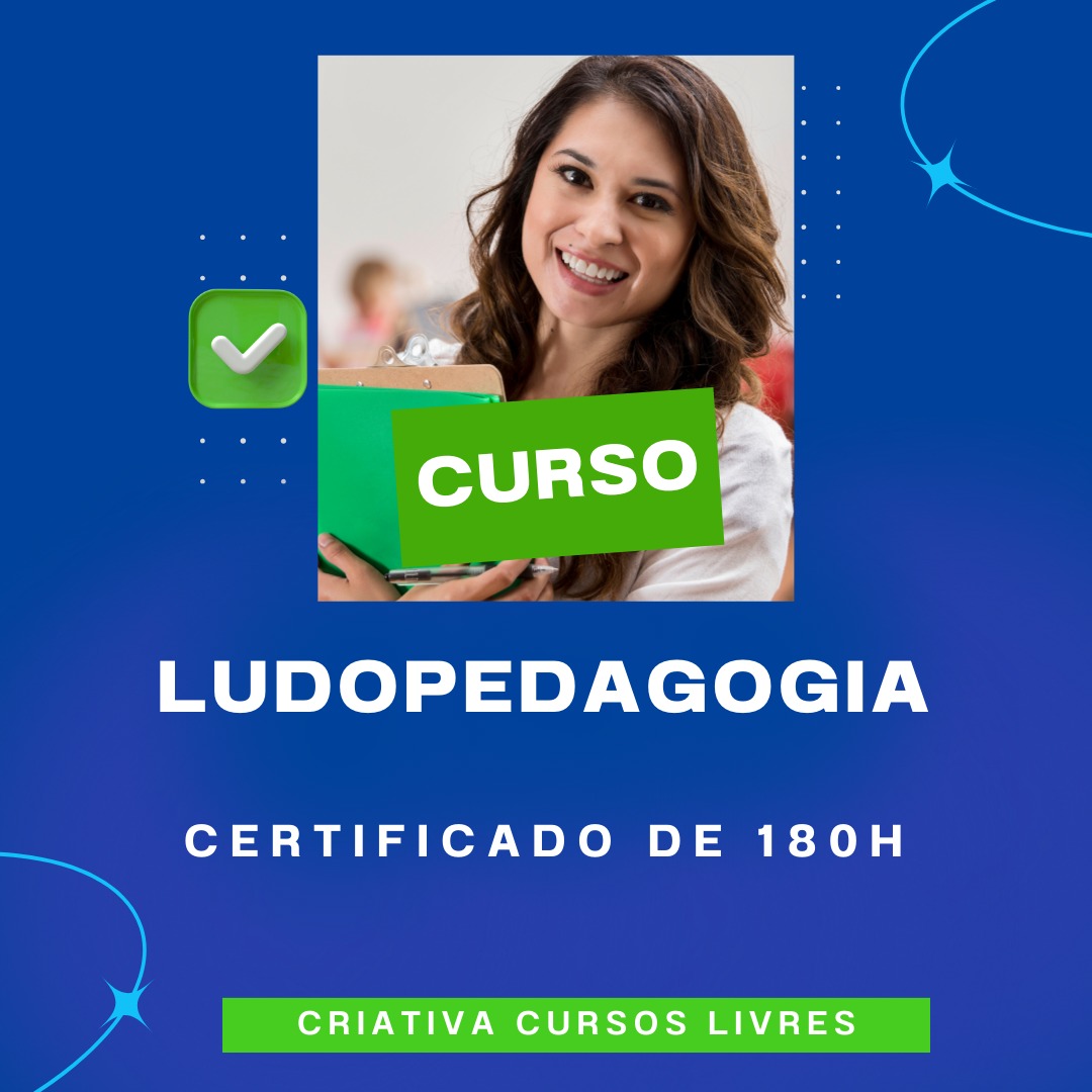Curso: Ludopedagogia com Certificado de 180h