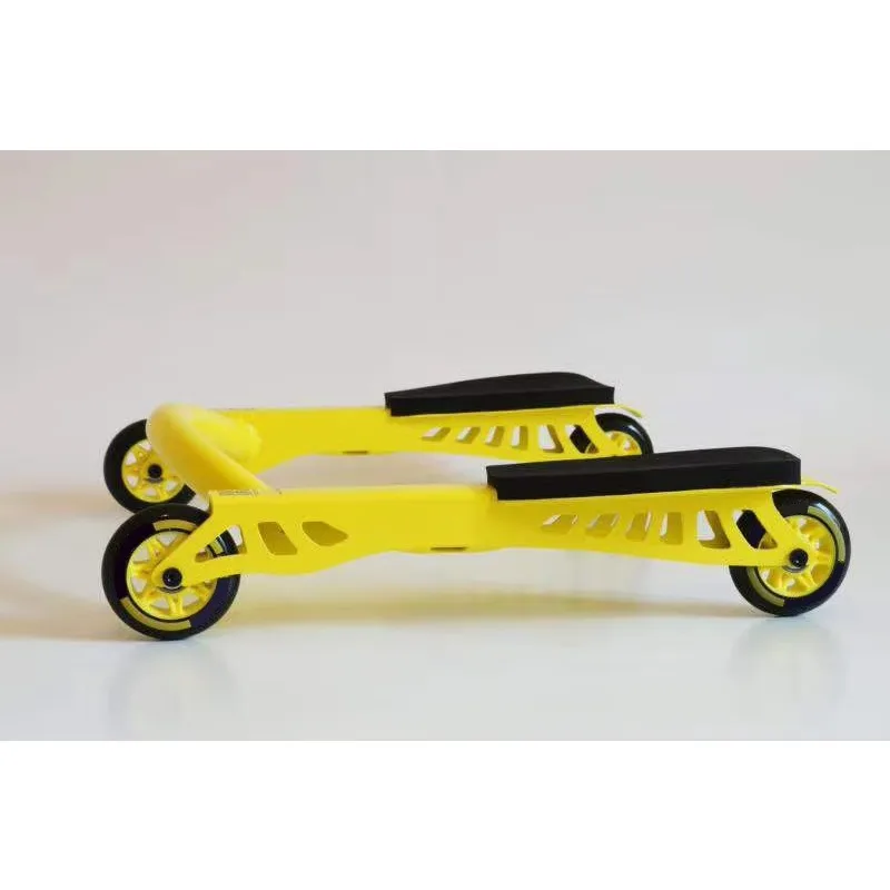 2026 4-Wheel Abdominal Wheel Trainer Home Gym Waist Belly Trimmer Roller
