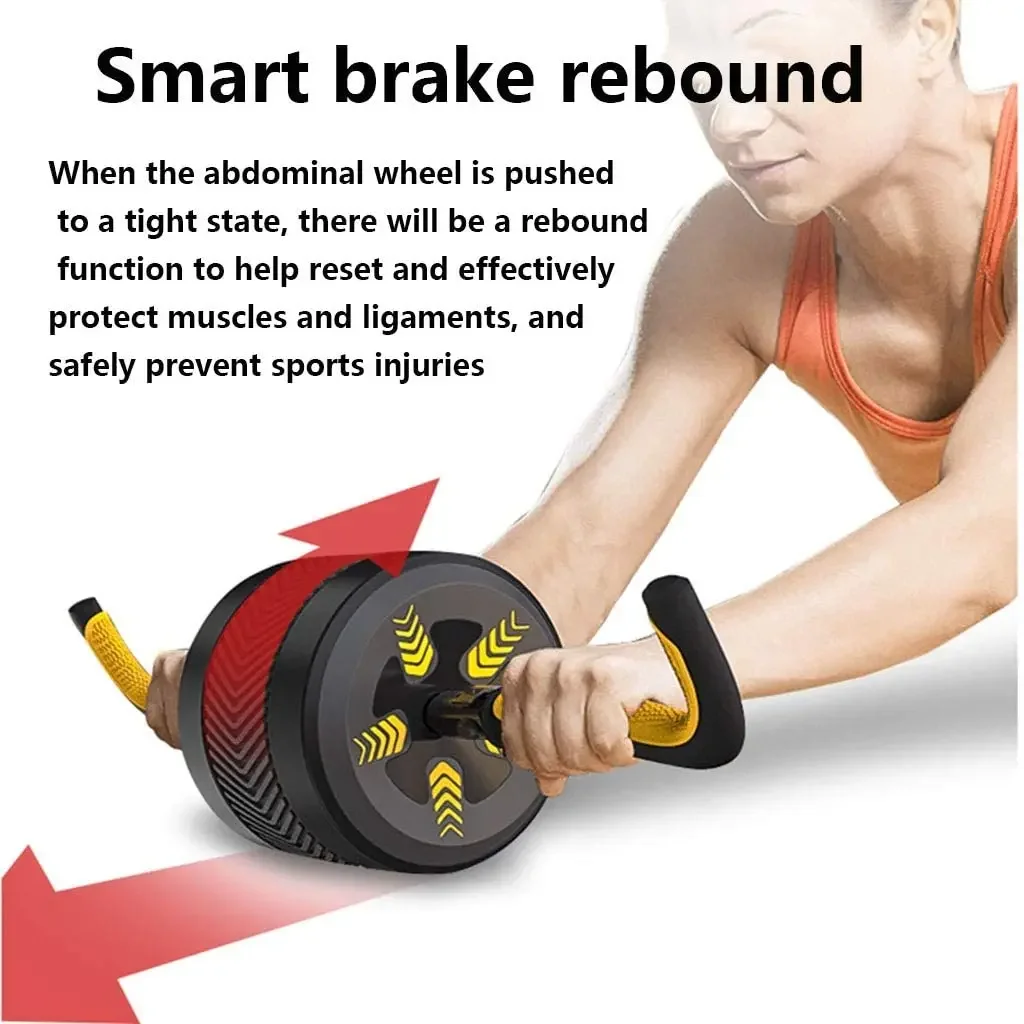 2026 Abdominal Roller Kit with Knee Mat Home Gym Core Workout Equipment