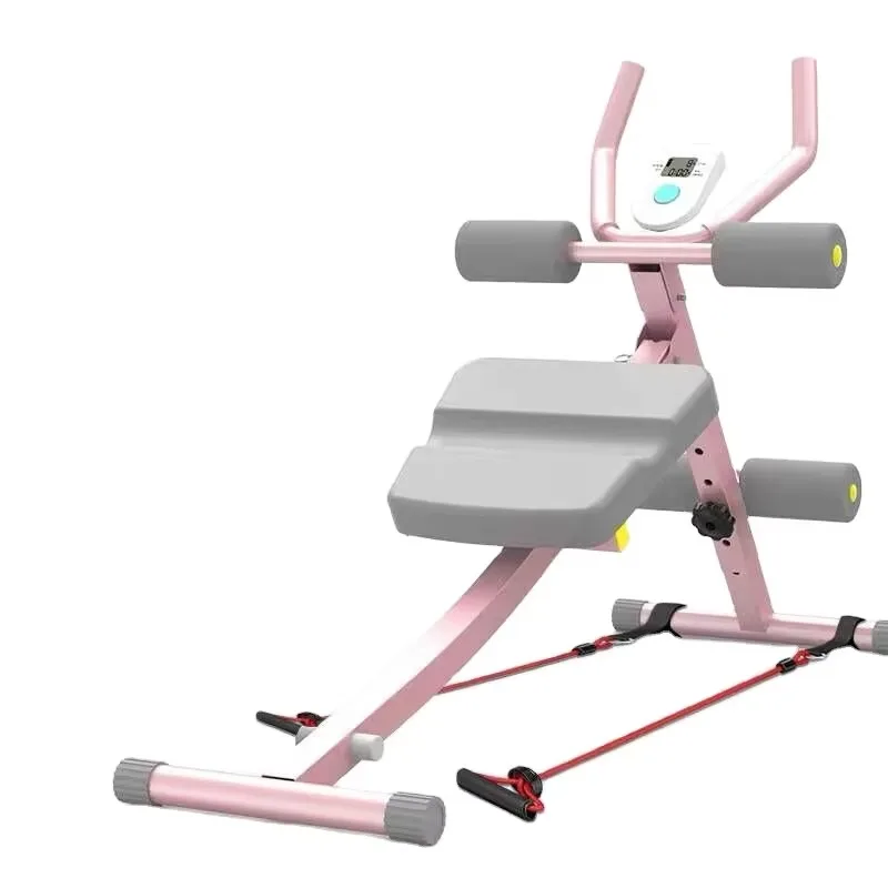Multifunctional Indoor  Machine Waist Abdominal Exercise Vertical Abdomen Machine Handrail Roller  Equipment For Home Gym