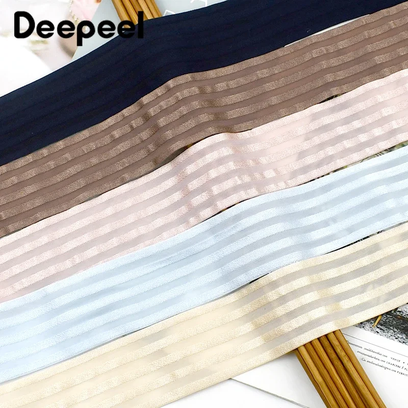5/10Meters 50mm Nylon Elastic Band Soft Rubber Bands for Skirt Waistband Housewear Underwear Decor Ribbon DIY Sewing Accessories