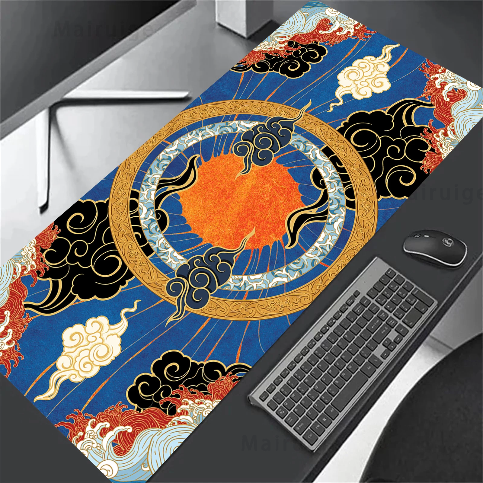 Mousepad Gaming Desk Accessories Pc Office Mouse Pad Amaterasu Pad for Computer Mouse Waterproof Mouse Mat Control Desktops