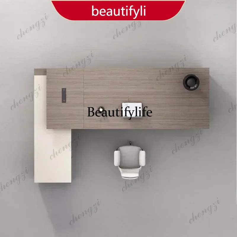 A45  Gaming Table Storage Filing Cabinets Luxury Simple Modern Light Supervisor President Boss Desk Computer Desk Table Room Des