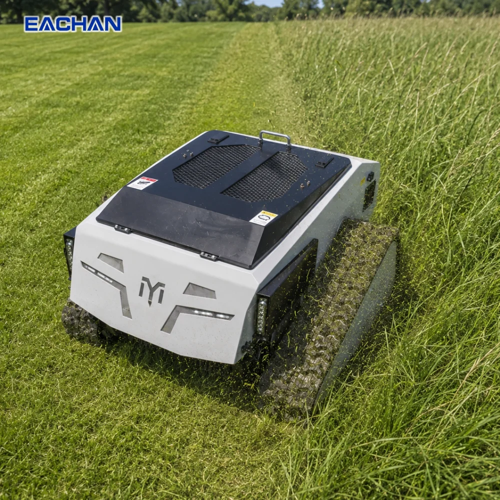 Remote Control Crawler Lawn Mower Customizable CE EPA Euro 5 Tracked Lawn Mower Orchard Farm Garden Hillside Grass Mower