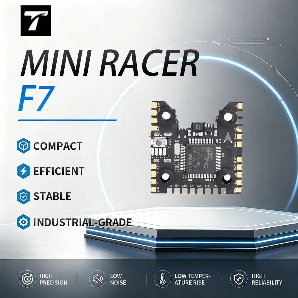 T-HOBBY MINI Racer F7 Flight Controller STM32F722 BM1270 16M Blackbox for FPV Racing Drone