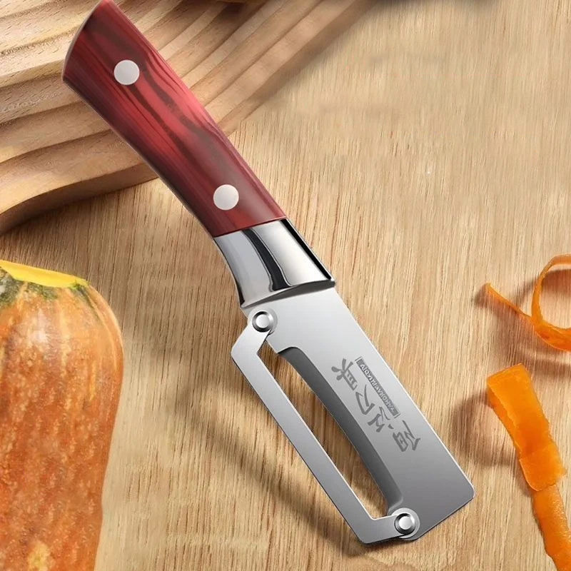 1/3/5-piece stainless steel peeler with plastic handle, for peeling and slicing fruits and vegetables, kitchen cooking accessory