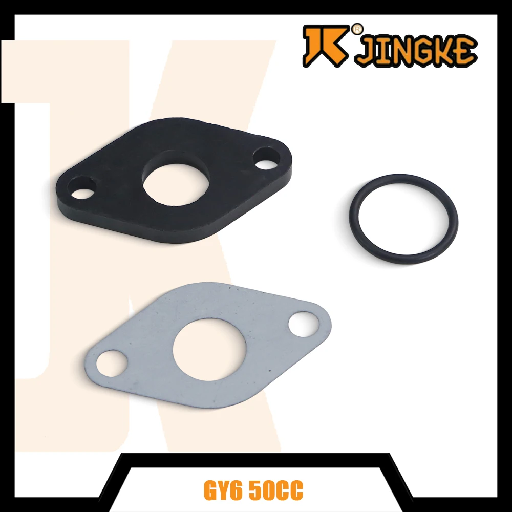 Carburetor Intake Gasket Wooden Paper Pad Rubber Seal For 50-110cc Horizontal Engine Honda CRF XR Clone ATV Pit Bike