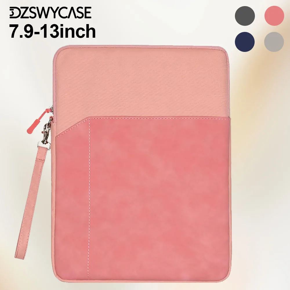 7.9-13 Inch Tablet Sleeve Carrying Case with Handle, Padded Protective Travel Bag for XiaoMi Samsung iPad Air 11 10.9 10th A16