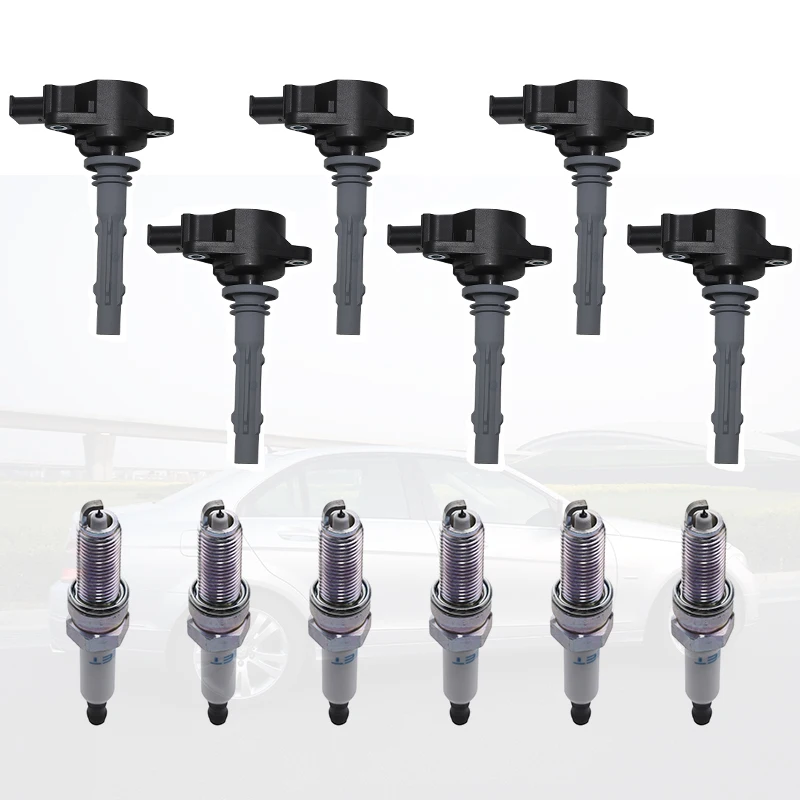 Ignition Coils Spark Plug Kit For BENZ W203 W204 W211 W212 W221 W251 C230 C350 E230 E280 S350 CLK CLS GLK SLK UF535 0001501980