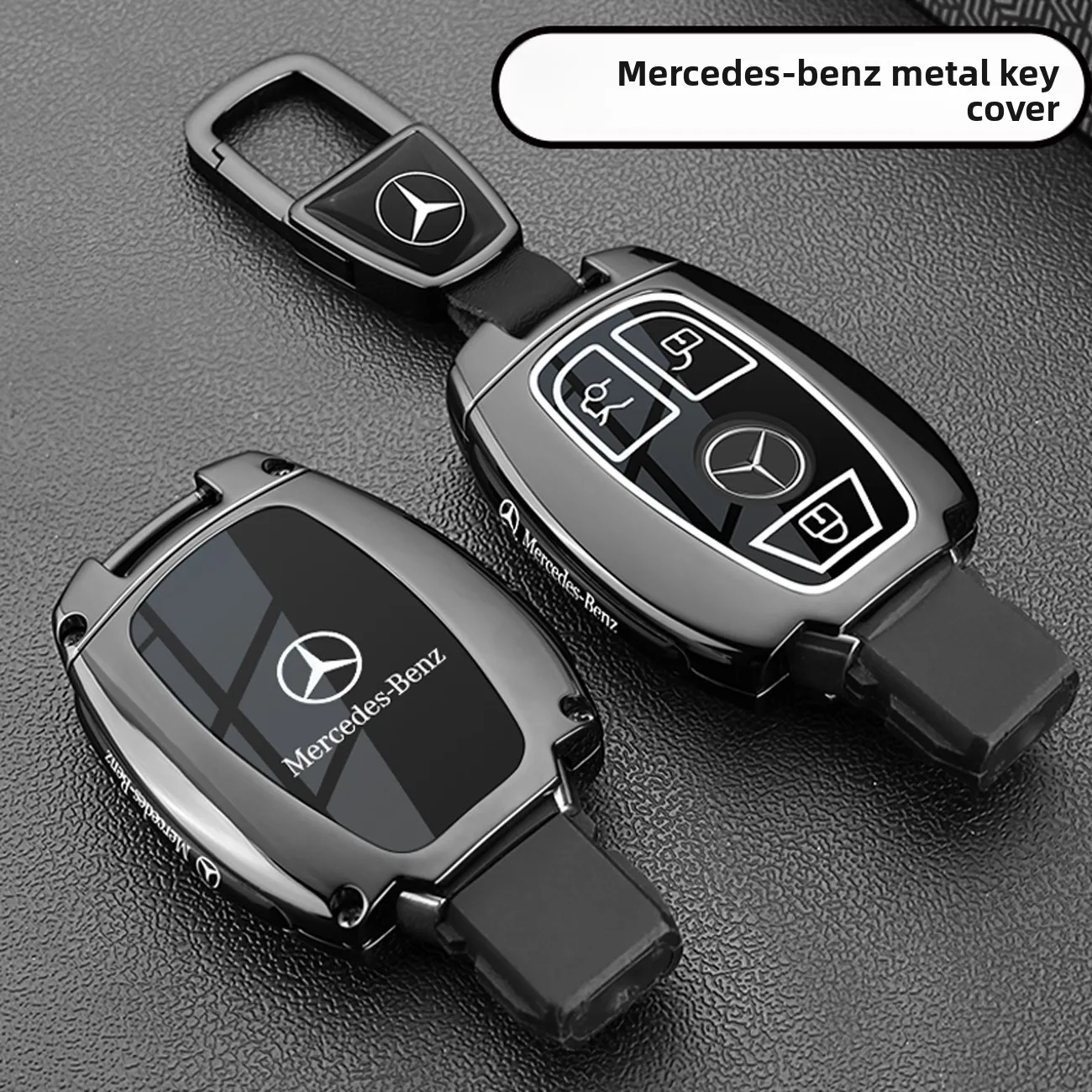 Old Mercedes Benz c260L keycase C-Class C200L Vito c180 shell glc300/e260L buckle v260 male glk