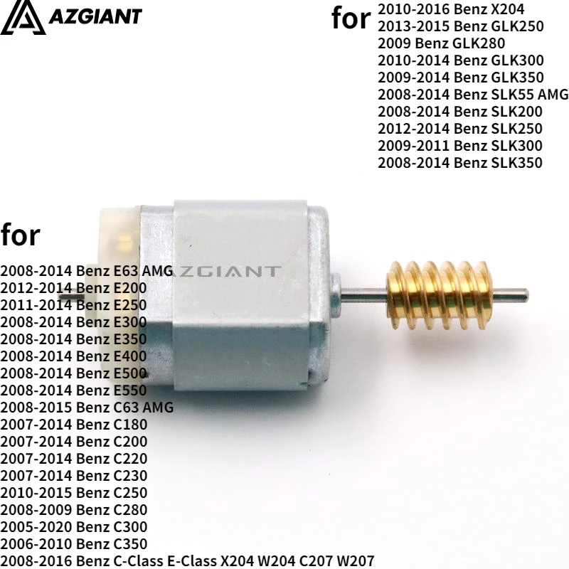 ESL/ELV Wheel Lock Motor 1020333 for Benz C/X/W204/207/212 C/E/GLK/SLK-Class 55/63/180/200/220/230/250/280/300/350/400/500/550