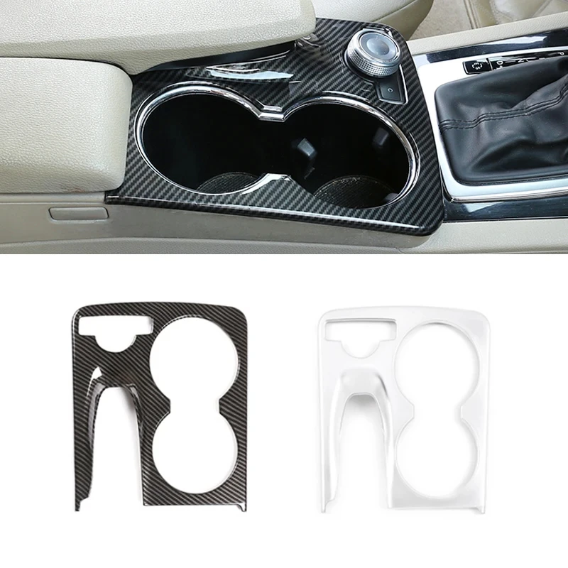 Panel de Cambio de marchas para consola central de coche, cubierta protectora con textura de carbono para Mercedes Benz GLK X204