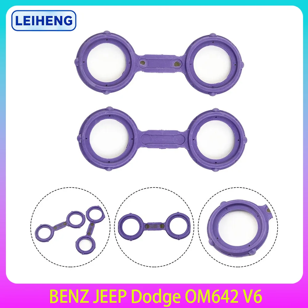 OM642 V6 Engine Oil Cooler Seal Set For Mercedes Benz Dodge Jeep 3.0L 3.0 L T Diesel E320 E350 GL350 S350 ML350 A6421880580
