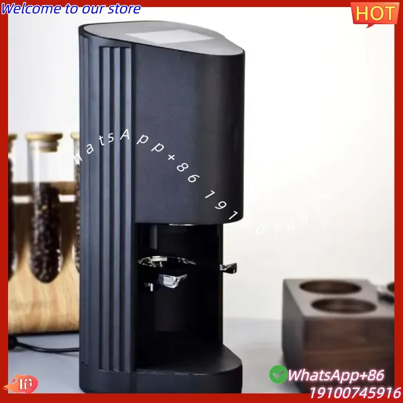 2026Hot Home Auto Tamp Electric Espresso Coffee Tamper Machine Ripple Base Fully Automatic Coffee Tamper 58mm