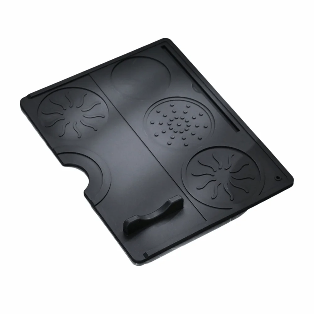 Non-Slip Coffee Tamping Mat Food Grade Durable Espresso Tamper Pad Protective Heat Resistant Silicone Coffee Mat